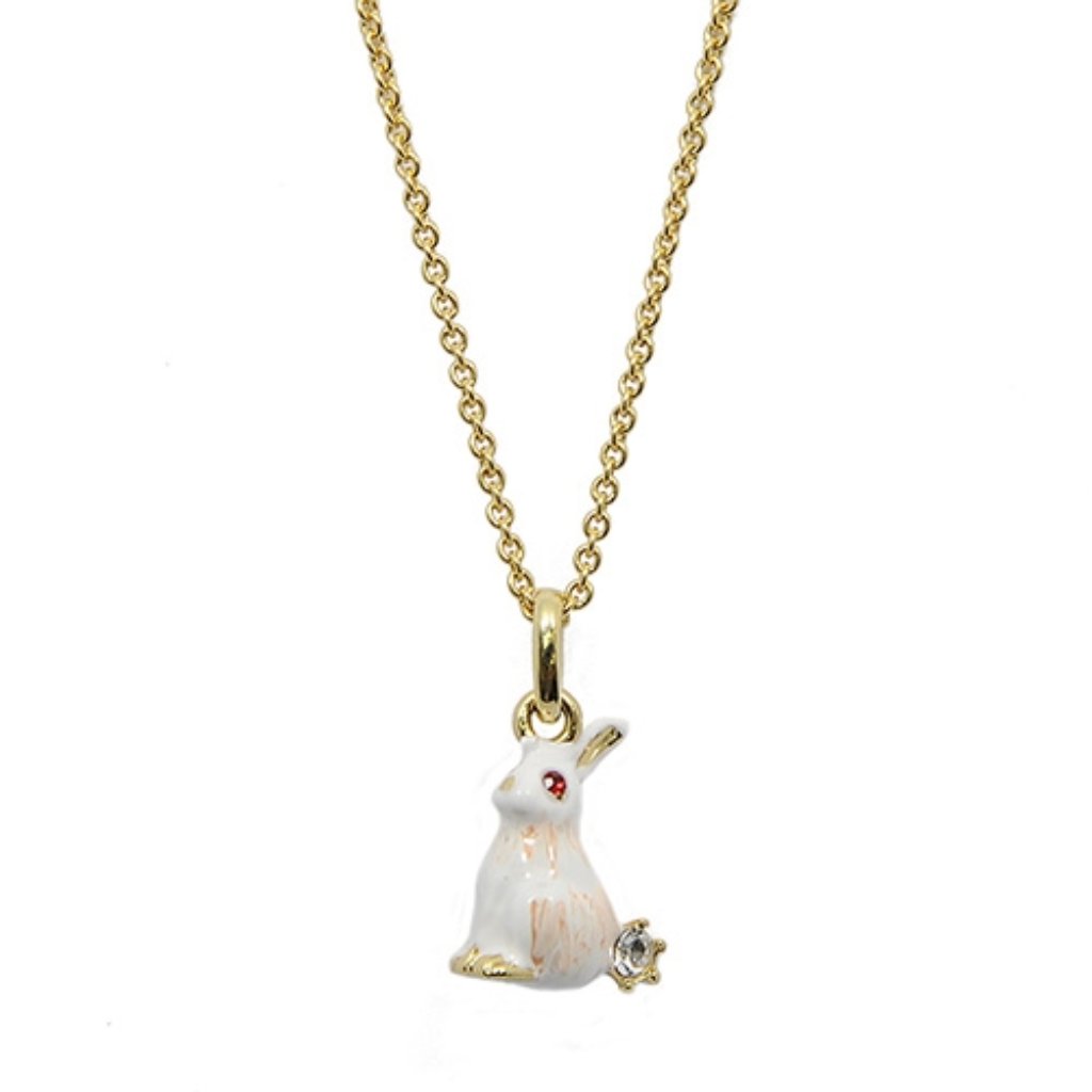 Les Nereides Fantasy Garden Rabbit Necklace